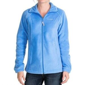 **COLUMBIA* Blue June Lake Zip-Up Jacket Size Medium